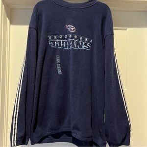 NWT Vintage 90s Titans Fleece Crewneck